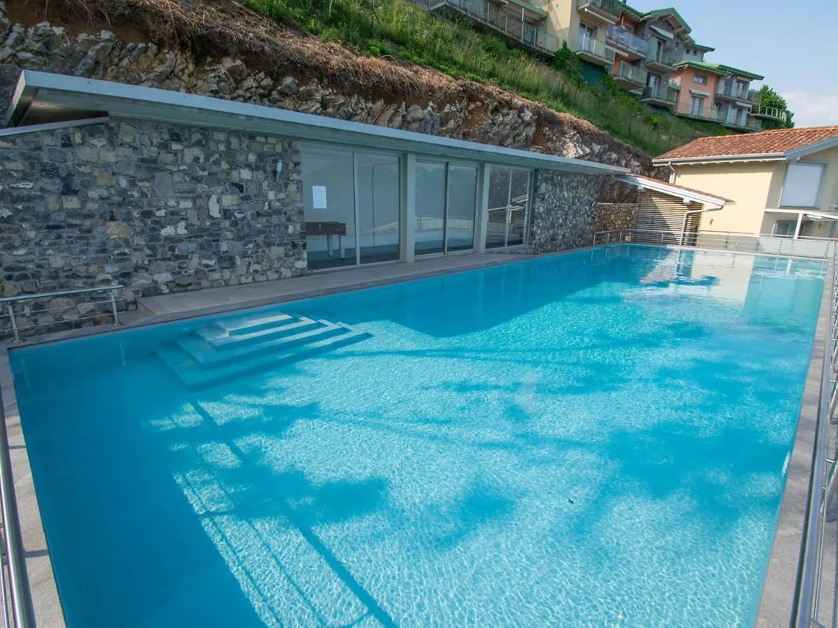 Van Gogh - Beautiful Lake Iseo View And Swimming Pool Parzanica Włochy